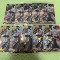 ウマ娘 カレンチャン ホログラムカード 10枚セット ウエハース 勝負服のサムネイル