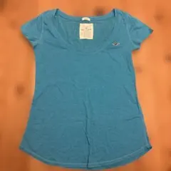Hollister 水色 レディース　半袖　Sサイズ