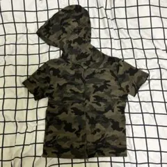 y2k フード付きトップス