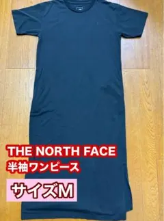 THE NORTH FACE 半袖ワンピース 【中古】M ブラック レディース