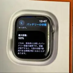 Apple Watch HERMES Series7 バッテリー 98% 本体