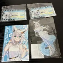 ＤＭＭスクラッチ白上フブキ 4点