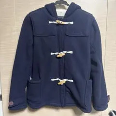 ネイビー フリース ダッフルコート150ファスナーありボアインナー