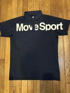 デサント　ポロシャツ M ネイビー