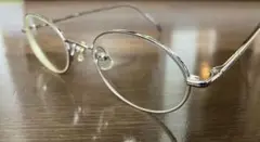NOUS シルバー　メタル　オーバルフレーム