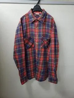 美品 70s BIGMAC ビッグマック ネルシャツ XL バッファローチェック