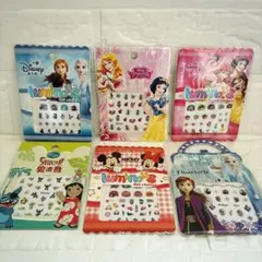 ディズニー ネイルシール6枚セット