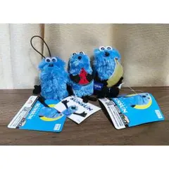 パペットスンスン ぬいぐるみマスコット ストラップ　3種セット