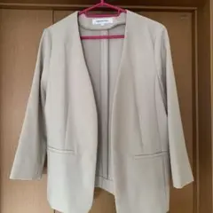 NATURAL BEAUTY BASIC ベージュジャケット Lサイズ