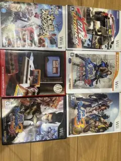 Wii ソフト スマブラ マリオ 戦国BASARA エキサイトトラック