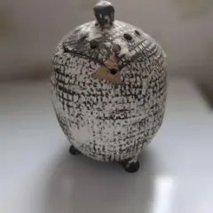 諏佐知子 陶器 フクロウの蓋物 - メルカリ