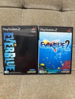 名作2本セット EVERBLUE1＆2 　取説有　PS2 エバーブルー