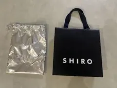 SHIRO ショッパーとギフトポーチのセット