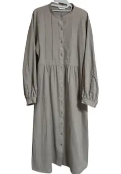 Samansa Mos2 blue ロングワンピース