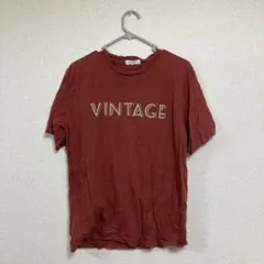 THRUXTON VINTAGE Tシャツ 赤　古着