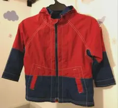 美品♡秋冬もの　ウインドブレーカー　コンパクトジャケット　保育園や遠足に♡