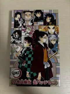 鬼滅の刃 22巻同梱版 缶バッジセット（缶バッジのみ）