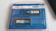 Crucial DDR4-3200 SODIMM W4N3200CM-8G 2枚 - メルカリ