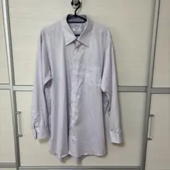 美品　AOKI LES MUES 長袖シャツ NON-IRON 3L88