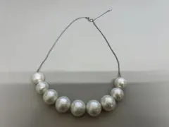 コットンパールのネックレス