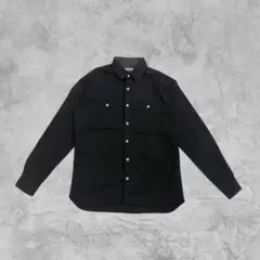 90’s vintage 黒シャツ ワーク系 ストリート 人気
