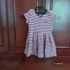 Polo Ralph Lauren ボーダーワンピース 4/4T