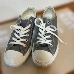 【値下げ不可】CONVERSE スニーカー 24.0 グレー