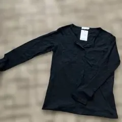 Leizishen ブラック 長袖 Tシャツ 3186