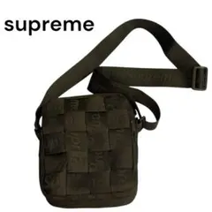 【極美品】Supreme Woven Shoulder Bag