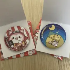 ニャルト！　春野サクラ　缶バッジ　BIGステッカー　2点セット　NARUTO