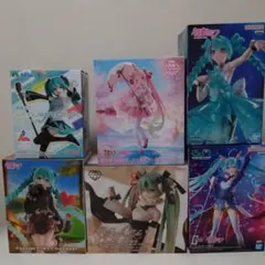 初音ミク フィギュア６体セット
