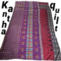 インド カンタキルト ラリーキルト 生地 マルチカバー