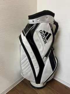 adidas ゴルフバッグ ホワイト/ブラック