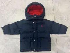出産準備　6m 新品　ラルフローレン  ダウン　ジャンプスーツ3点セット防寒着 出産準備6m 新品ラルフローレン ダウンジャンプスーツ3点セット