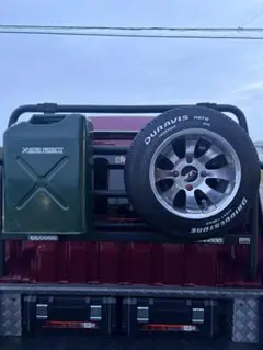 ハイゼットジャンボ専用 S500系 トノカバー前後自在開きブラック新品