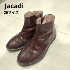 jacadi バーガンディ ブーツ 26サイズのサムネイル