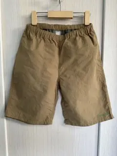 モンベル キッズ ハーフパンツ 150 ベージュ
