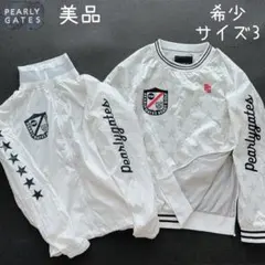 パーリーゲイツ ジャケット ブルゾン スニード M〜L相当 白 星条旗