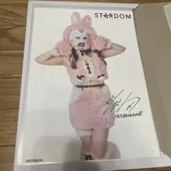 スターライト・キッド 直筆サイン入りチェキ スターダム スターズ時代