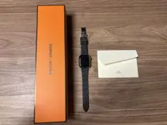 【値下げ】AppleWatch HERMES series9 41mm キリム黒