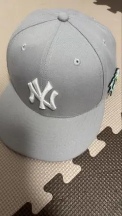 NEWERA ニューエラ グレー 59FIFTY キャップ サイズ7 3/8