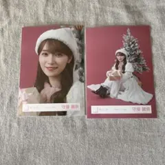 な様専用】櫻坂46 守屋麗奈 生写真 4種コンプ 2025年 サンタ衣装