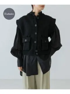 crinkle crinkle crinkle　 NAPAL KNIT ベスト