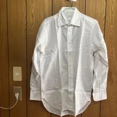 値下げEDIFICE ホワイト長袖シャツ