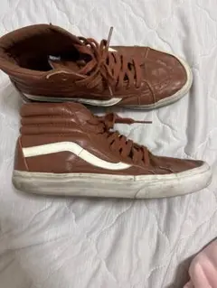 Vans ハイカットスニーカー ブラウン 8.5 US
