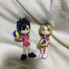 ハイキュー バレーボールフィギュア 黒尾鉄朗 孤爪研磨
