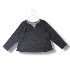 長袖　トップス　Mサイズ グレー　灰色　レディースワンウォッシュONEWASH