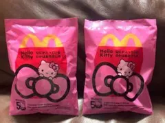 【2個セット】マクドナルド♡キティちゃん♡ ぬいぐるみ♡お祭り♡ハッピーセット♡