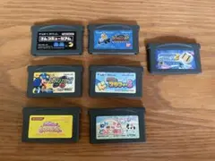 ゲームボーイアドバンスソフト 7本セット