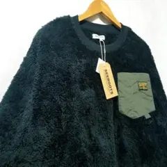 新品　ふわもこ　ボア　トレーナー/スウェット　4Lサイズ　黒色　大きいサイズ